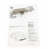Arka Tampon Spoyleri Difüzör (AUDI)(8J0071611A9AX)(AUDI TT)