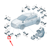 Braket, Park Sensörü (Ön Orta İki)(VW)(2G0919493A)(VW Polo Mk5)