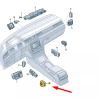 Düğme - El Freni (VW)(3G0927225)(VW Passat B6 B8)