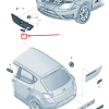 Amblem - Izgara (VW)(6J98536702ZZ)