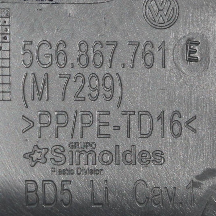 Destek Rafı - Arka Sol (VW)(5G6867761E)(VW Golf 7)