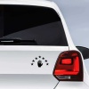 Abhazya Bayrak Amblemi Arması Sticker, Oto Etiket, Araç Çıkartma, Araba Tuning Aksesuar