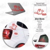 Kedi Benzin Yakıt Depo Kırmızı Kapak Sticker, Araba, Oto, Etiket, Tuning, Aksesuar, Modifiye, Arma,