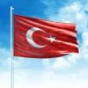 Türk Bayrağı - Bayrak -Ay Yıldız -Türkiye 100x150 cm T.C Alpaka Kumaş