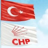 70x105 cm Alpaka Kumaş Türk Bayrağı ve 100x150 cm Raşel Kumaş CHP Beyaz Bayrak - 2 Bayrak Set