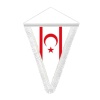Kuzey Kıbrıs Türk Cum. KKTC Üçgen Flama Bayrak