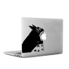 Elma Yiyen Totoro Macbook, Bilgisayar, Laptop, ipad Apple, Sticker, Çıkartma, Etiket