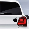 Apple Elma Logo Sticker, Oto Etiket, Araç Çıkartma, Araba Tuning, Modifiye, Aksesuar, Arma,
