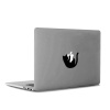 Elma Sever Tatlı Kedicik Mac Book Laptop Sticker, Etiket, Çıkartma