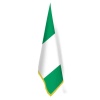 Nijerya Bayrağı - Ofis-Makam-Toplantı Odaları - Saçaklı Makam Bayrağı