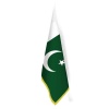 Pakistan Bayrağı - Ofis-Makam-Toplantı Odaları - Saçaklı Makam Bayrağı