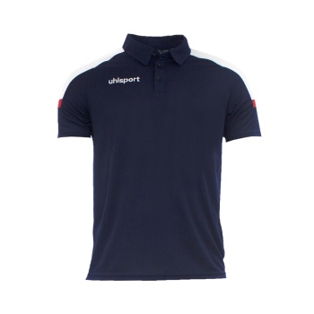 Uhlsport Energy Erkek Polo Yaka Kamp Tişörtü Lacivert-Beyaz 1101801