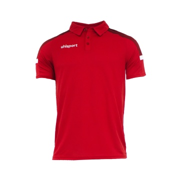 Uhlsport Energy Erkek Polo Yaka Kamp Tişörtü Kırmızı 1101801
