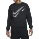Nike Sportswear Mens Fleece Erkek Siyah Sweatshirt DQ3943-010