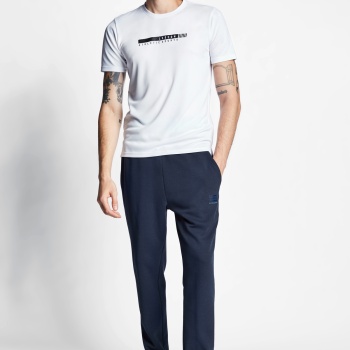 Lescon Beyaz Erkek Kısa Kollu T-Shirt 22B-1103