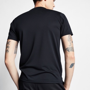 Lescon Siyah Erkek Kısa Kollu T-Shirt 22B-1103