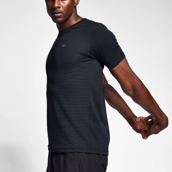 Lescon Siyah Erkek Kısa Kollu T-Shirt 22S-1298-22N