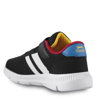 Slazenger BARREL Sneaker Erkek Çocuk Ayakkabı Siyah / Saks Mavi SA13LF070-541