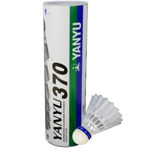 Yanyu BAD-370 Beyaz 6lı Plastik Badminton Topu