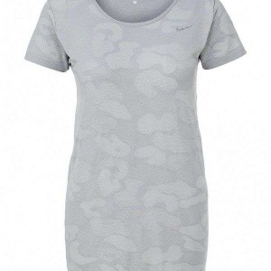 Nike Womens Dri-FIT Knit Contrast Running T-shirt