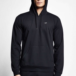 Lescon Siyah Erkek Kapüşonlu Sweatshirt 21S-1239-21N