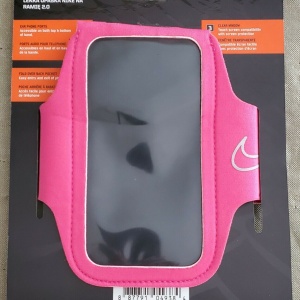 Nike Lightweight Armband 2.0 Running Training Gym Fitness Cellphone Case Pink