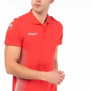 Uhlsport  Score Erkek Polo Yaka Tshirt kırmızı 1002148