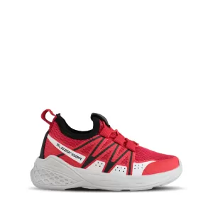 Slazenger EFUA Sneaker Unisex Çocuk Ayakkabı Kırmızı / Siyah SA13LF023-629