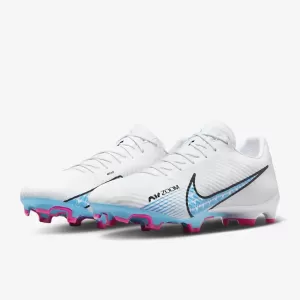 Nike Zoom Vapor 15 Academy Fg/Mg Erkek Beyaz Futbol Krampon DJ5631-146