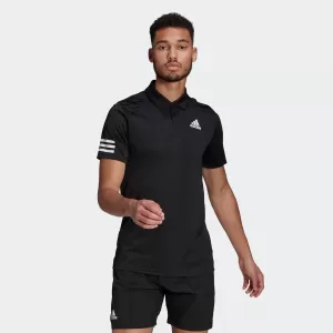 Adidas Tennis Club 3-stripes Erkek Siyah Polo Tişört gl5421