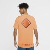 Nike Dri Fit Rise 365 Wild Running Top Erkek Tişört - Turuncu CU5694-805