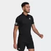 Adidas Tennis Club 3-stripes Erkek Siyah Polo Tişört gl5421