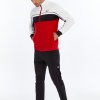 Asm Spor Rainbow Erkek Sweatshirt Kırmızı-Siyah-Beyaz