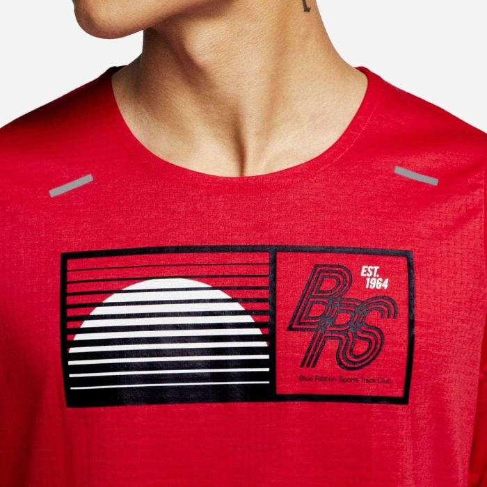 Nike Rise 365 Blue Ribbon Sports Running Tee CU3419-631