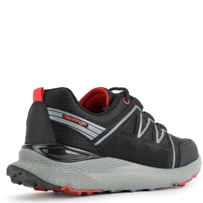 Slazenger zıska siyah/kırmızı SA21RE190-506