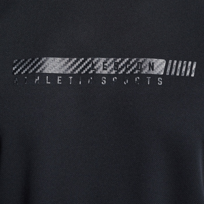 Lescon Siyah Erkek Kısa Kollu T-Shirt 22B-1103
