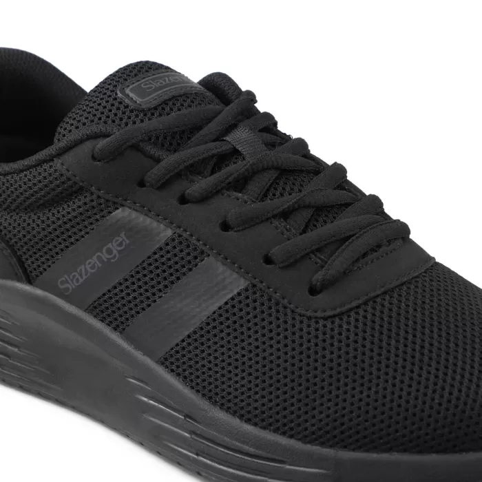 Slazenger BARREL Sneaker Erkek Ayakkabı Siyah / Siyah SA13RE200-596