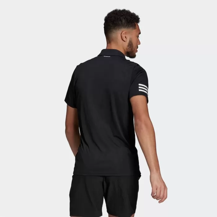 Adidas Tennis Club 3-stripes Erkek Siyah Polo Tişört gl5421