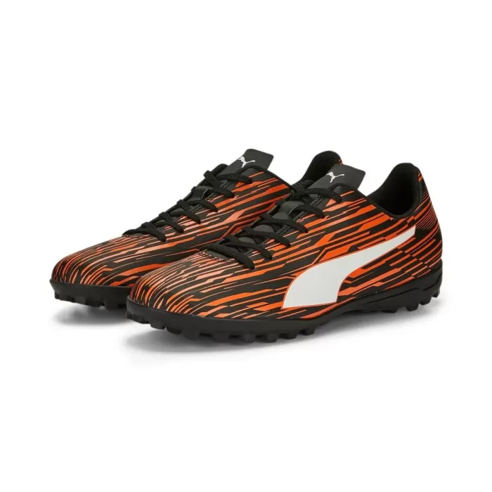Puma Rapido III Tt Erkek Siyah Halı Saha Ayakkabı