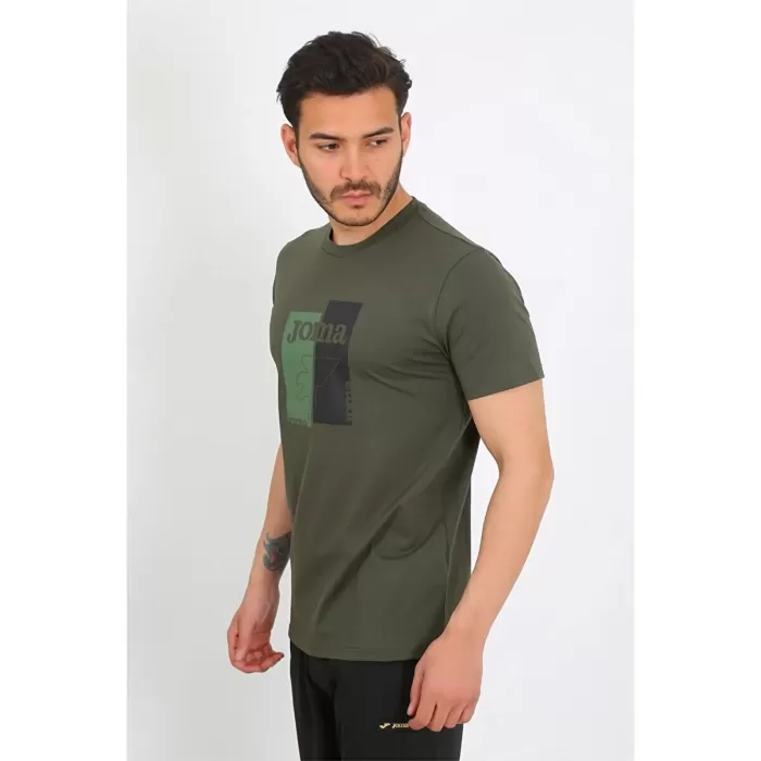 JOMA T-SHIRT B.YAKA PAMUK OLYMPIA M - HAKİ 4241100