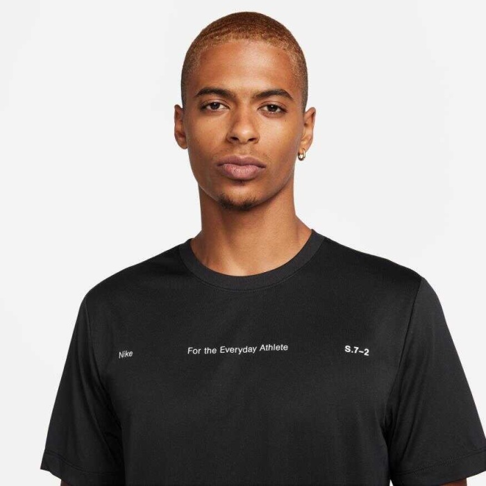 Nike Dri Fit Tee Dye Erkek Tişört Siyah FN0839-010