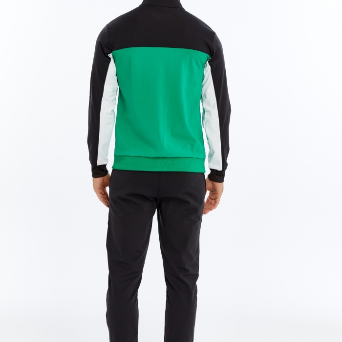 Asm Spor Rainbow Erkek Sweatshirt Yeşil-Siyah-Beyaz