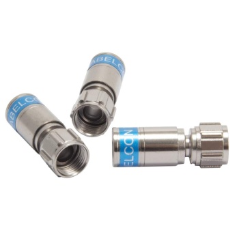 Cabelcon F Sıkıştırmalı RG6 Konnektör CX3 7.0 QM (Quick-mount) with o-ring (Adet)