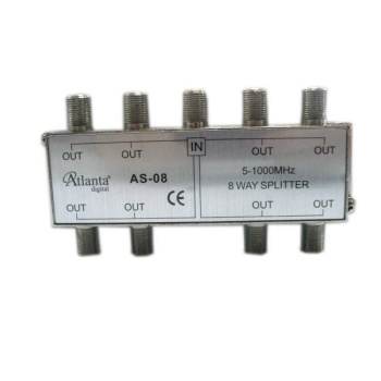 AS-08 1/8 8li Uydu Bölücü Splitter 5-1000 MHz