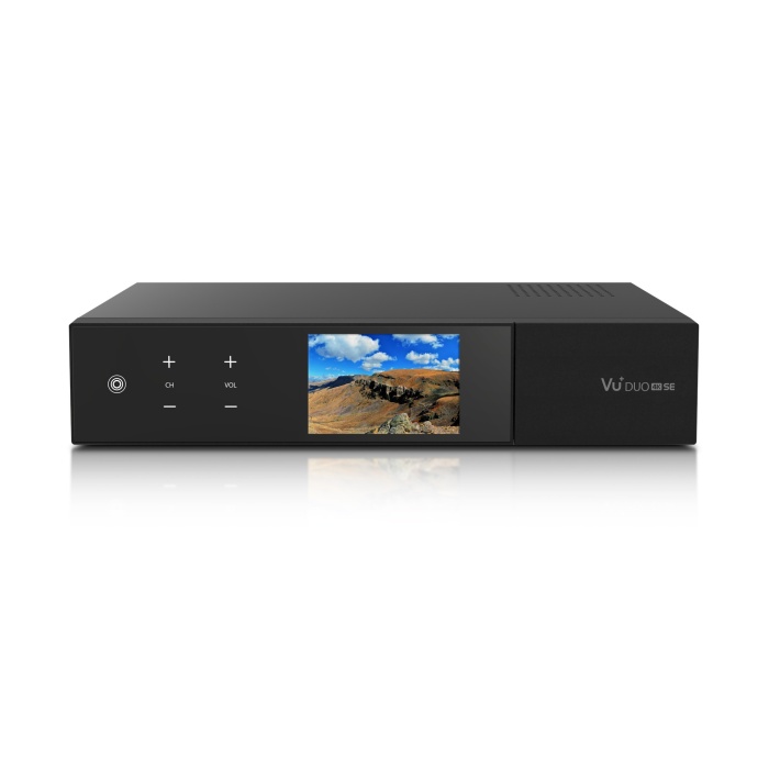 VU+ Duo 4K SE Çift Modül Girişli DVB-S2X FBC Twin Tuner Enigma2 UHD Uydu Alıcı (Ön Sipariş)