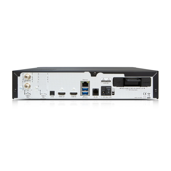 VU+ Duo 4K SE Çift Modül Girişli DVB-S2X FBC Twin Tuner Enigma2 UHD Uydu Alıcı (Ön Sipariş)