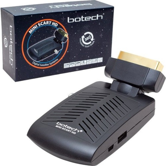 Botech Mini Full HD Scart Uydu Alıcı