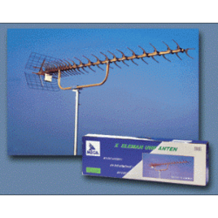 Mega MG-345C X Elemanlı UHF/VHF Kombine Anten