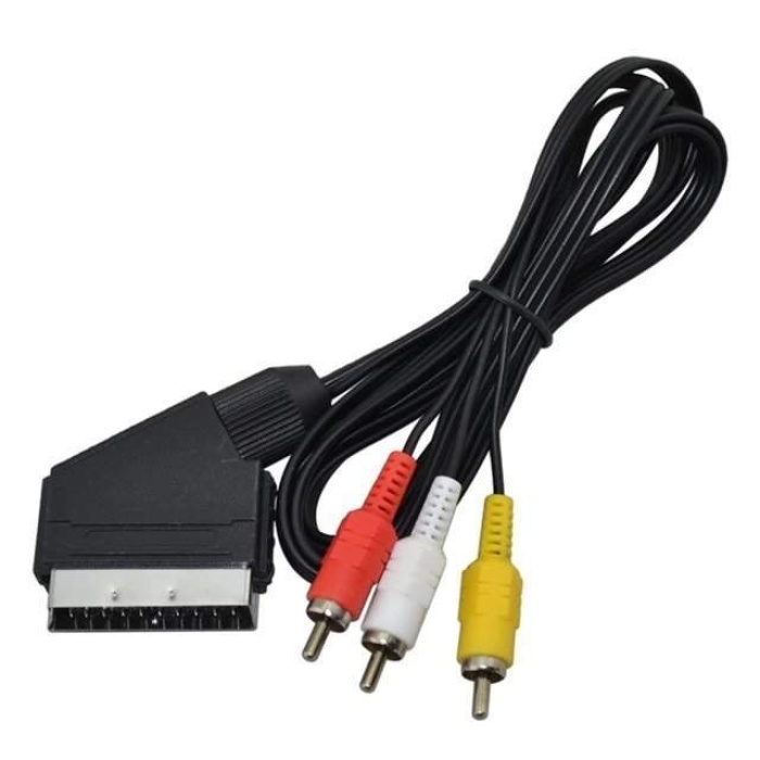 Atlanta Scart & 3 RCA Kablo