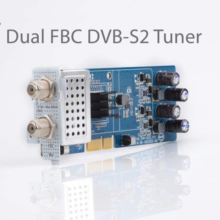VU+ DVB-S2 FBC Twin Tuner Uno 4K / Ultimo 4K / Duo 4K / Duo 4K SE ( 8 Demodulatör )